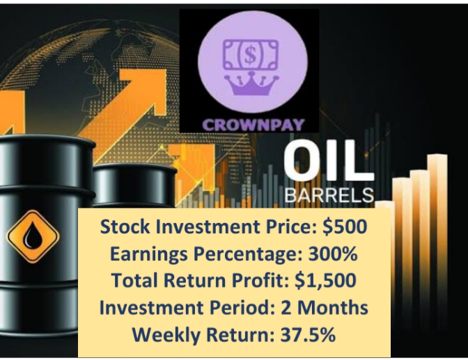 $500 Crude Stock Investment